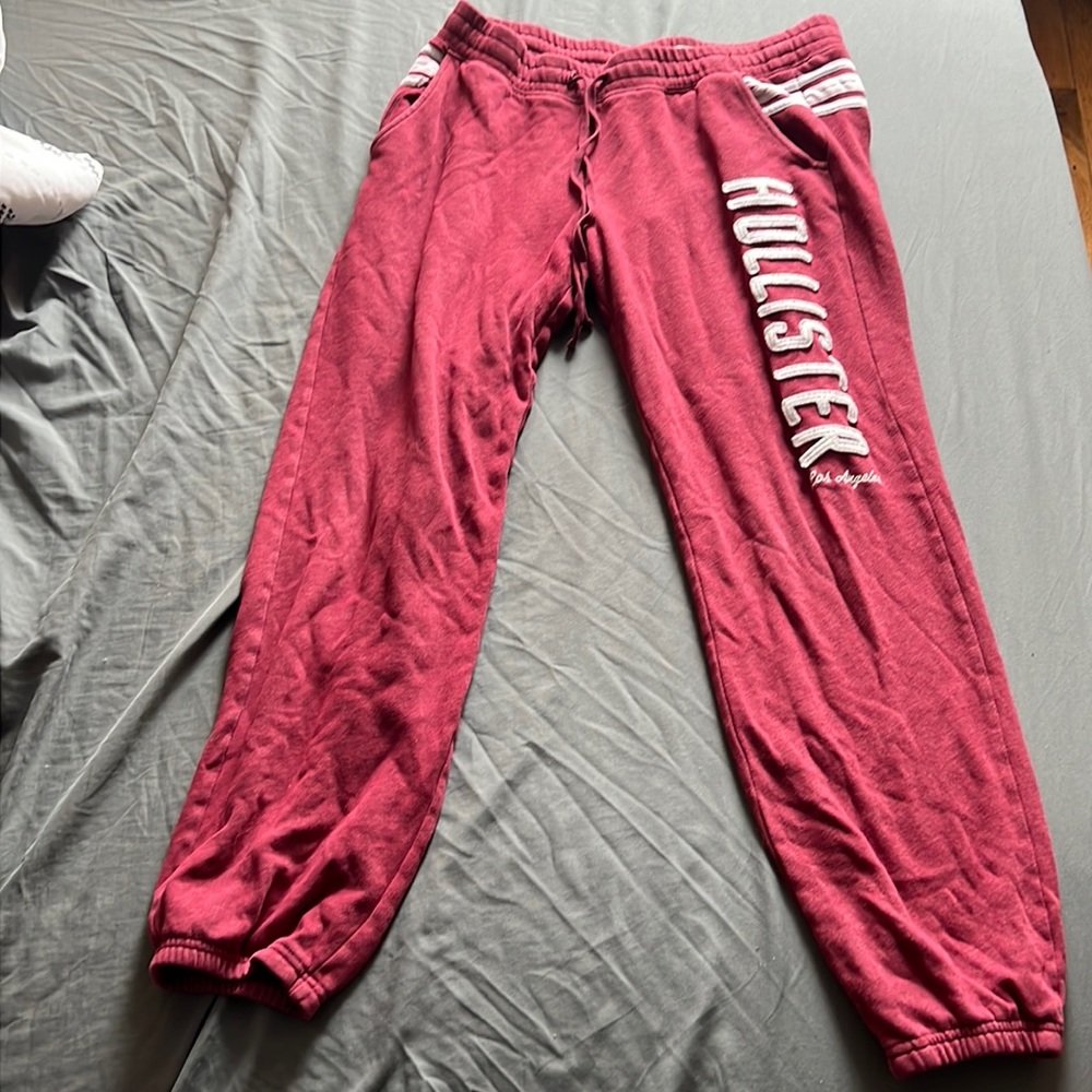 Hollister sweatpants.